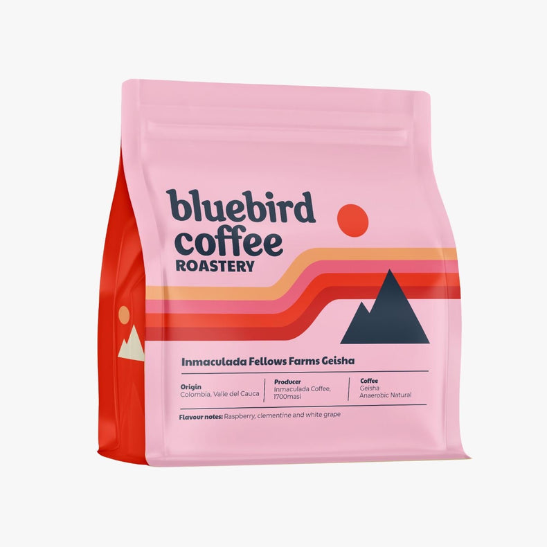 Bluebird Coffee - Inmaculada Fellow Farms Anaerobic Natural Geisha | Colombia