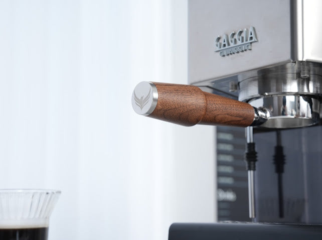 Seconds - KNODOS Bottomless Portafilter | Rosewood Handle - Sigma Coffee UK