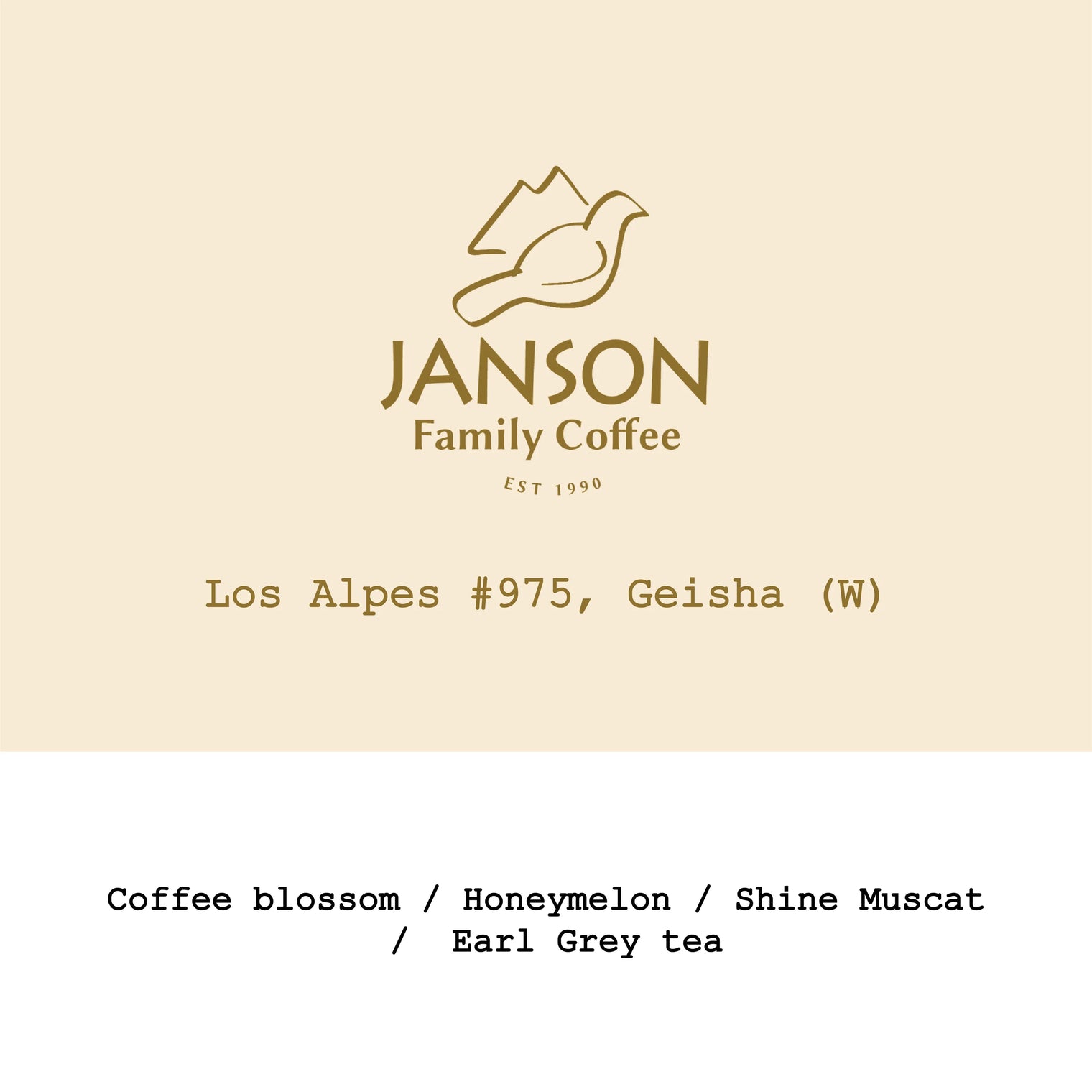 Goût & Co - Panama, Janson Los Alpes, Gesha Washed Lot #975 - Sigma Coffee UK
