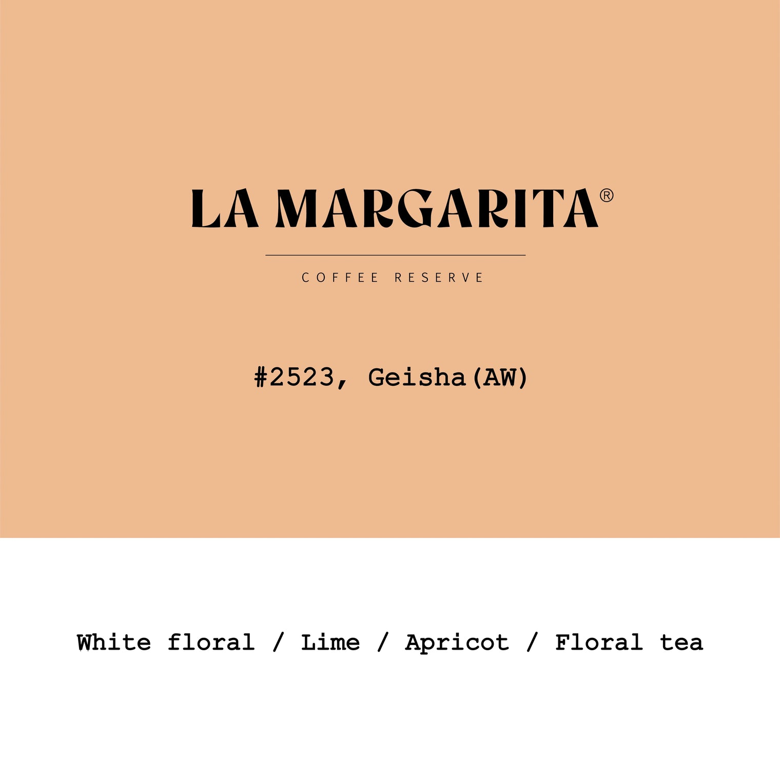 Goût & Co - Peru La Margarita, Geisha Lot #2523 Anaerobic Washed - Sigma Coffee UK