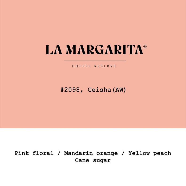 Goût & Co - Peru La Margarita Geisha Lot2098 Anaerobic Washed