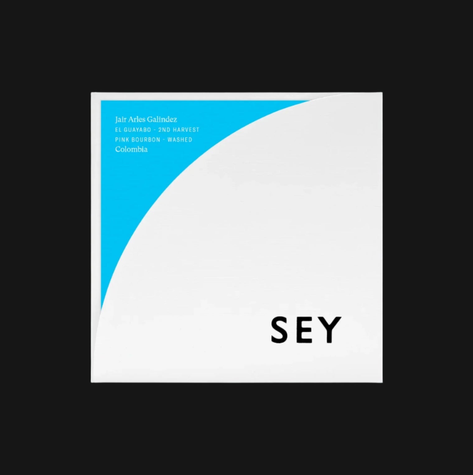 SEY - Jair Arles Galindez, El Guayabo 2nd Harvest - Washed Pink Bourbon | Colombia (250g)