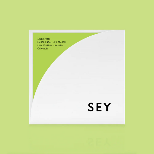 SEY - Diego Parra - La Hacienda New Season - Washed Pink Bourbon | Colombia - Sigma Coffee UK