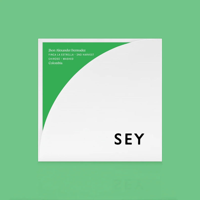 SEY Coffee - Jhon Alexander Bermudez Washed Chiroso (2nd Harvest) | Colombia