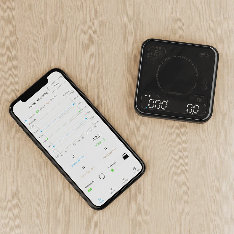 BooKoo Themis Mini Smart Bluetooth Espresso Scales - Sigma Coffee UK