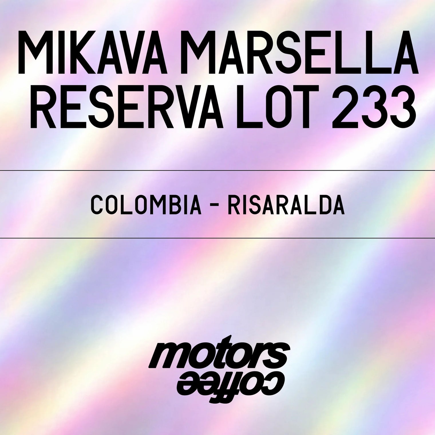 Datura | Mikava Marsella Reserva Lot 233 (100g) - Sigma Coffee UK