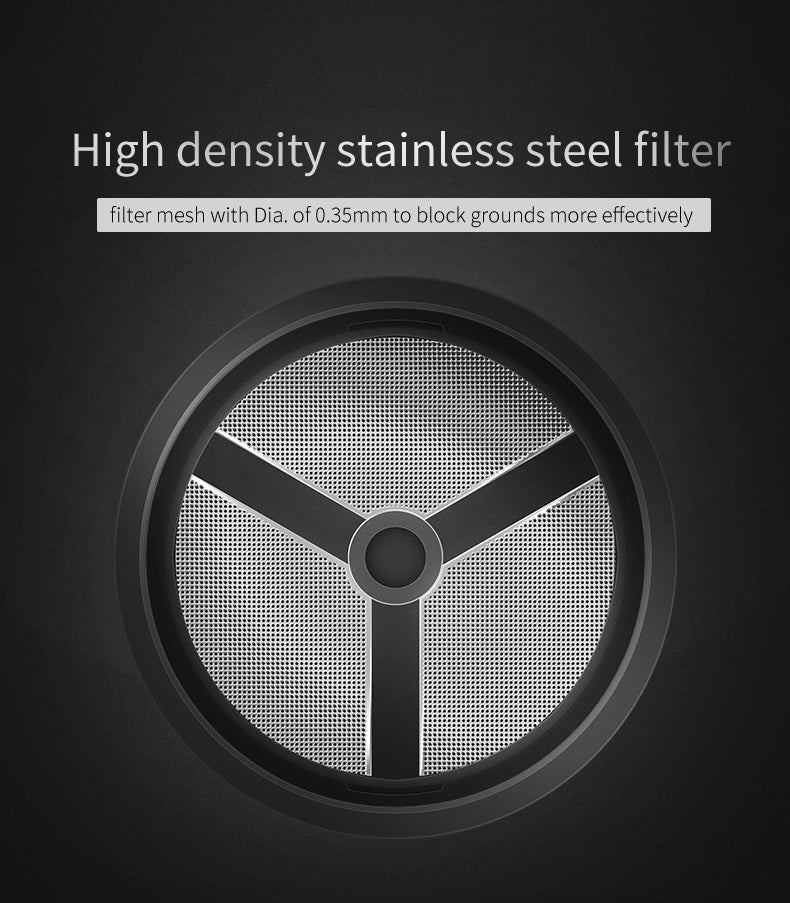 Timemore 'U-Press' French Press - Sigma Coffee UK