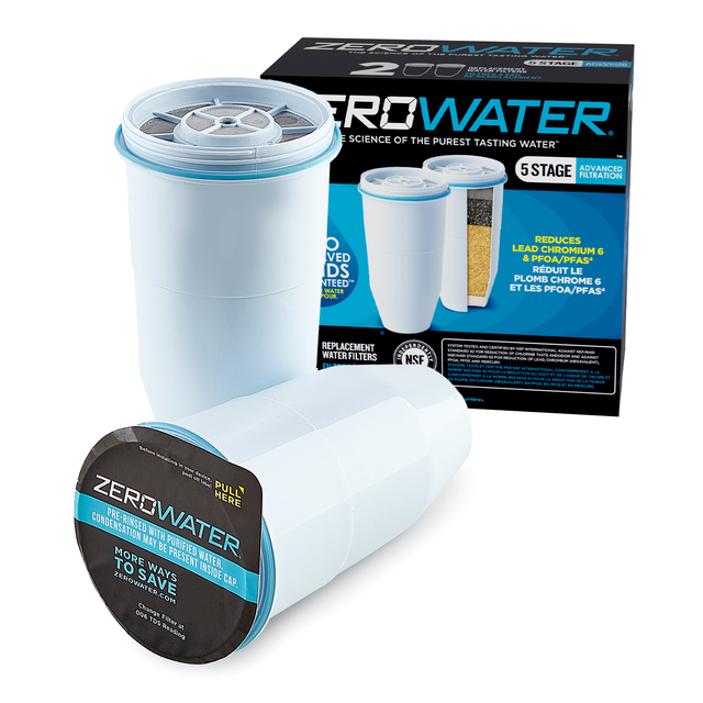ZeroWater 5-Stage Replacement Filter - 2-Pack