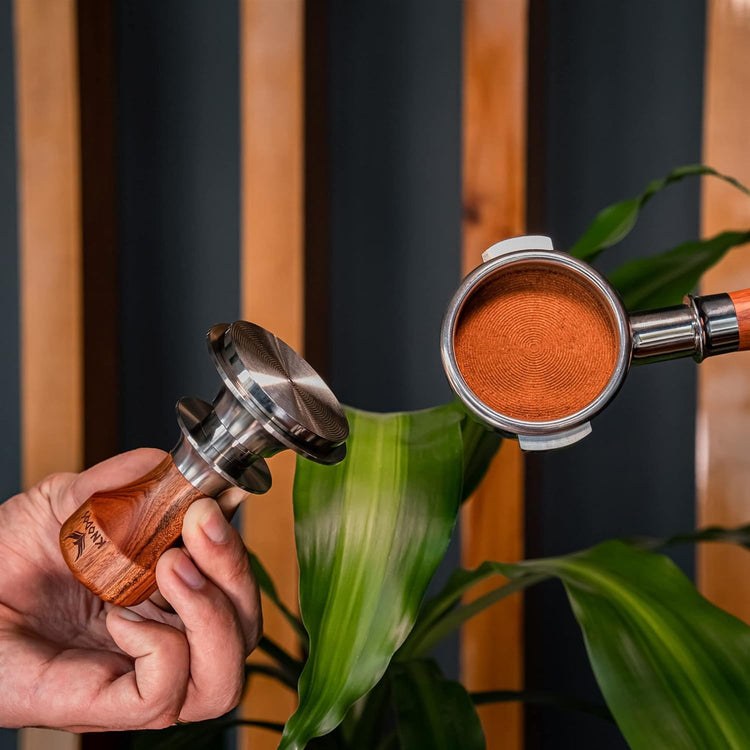 KNODOS Portafilter Auto-Levelling Spring Tamper - Sigma Coffee UK