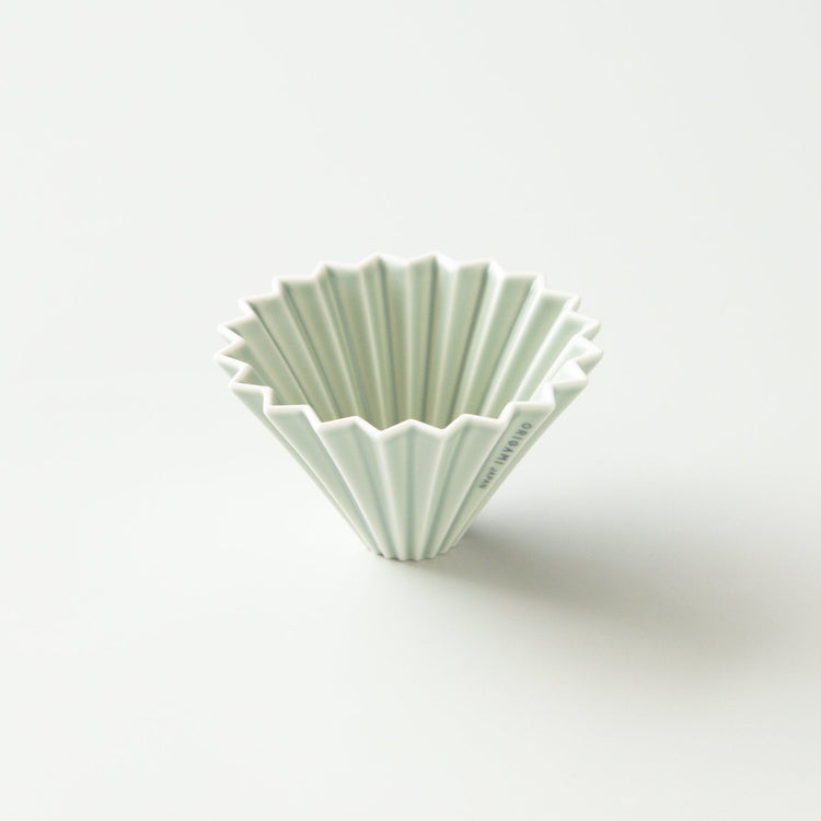 ORIGAMI Ceramic Dripper – S Matte Green