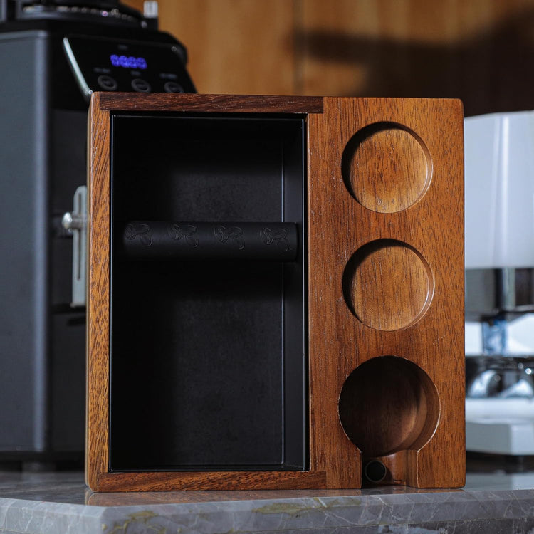KNODOS - Knock Box with Tamping Station