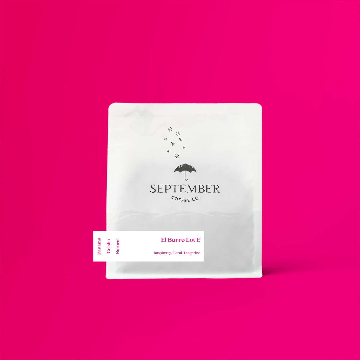 September Coffee Co. - El Burro Lot E, Natural Geisha | Panama - Sigma Coffee UK