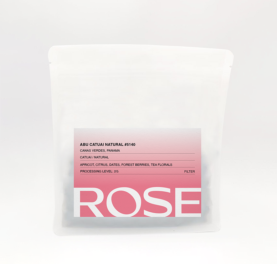 Rose Coffee Roasters - Abu Catuai Natural #5140 | Panama - Sigma Coffee UK
