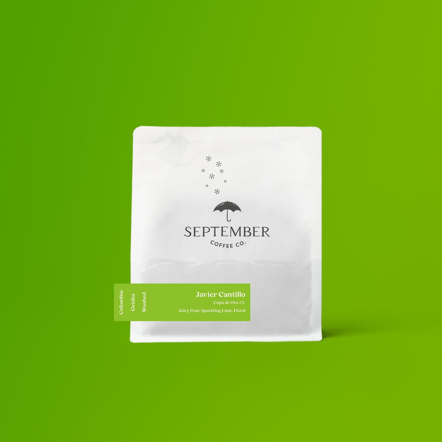September Coffee Co. - Javier Cantillo, Copa de Oro - Washed Geisha | Colombia - Sigma Coffee UK
