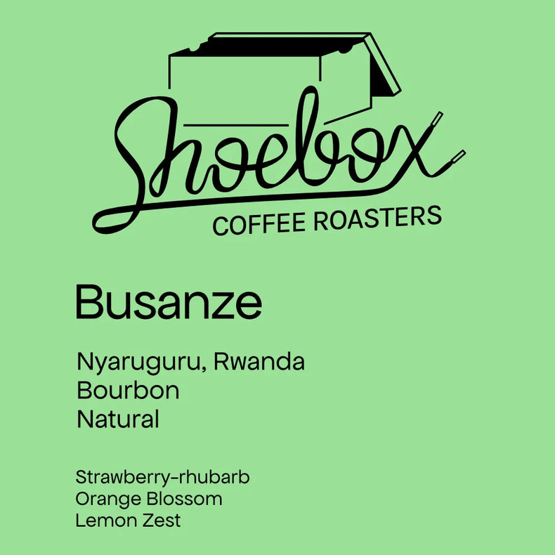 Shoebox Coffee Roasters - Busanze Natural | Rwanda - Sigma Coffee UK