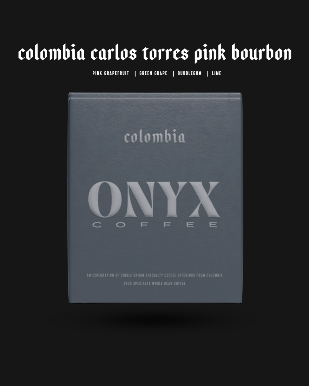 Onyx Coffee - Colombia Torres Pink Bourbon - Sigma Coffee UK