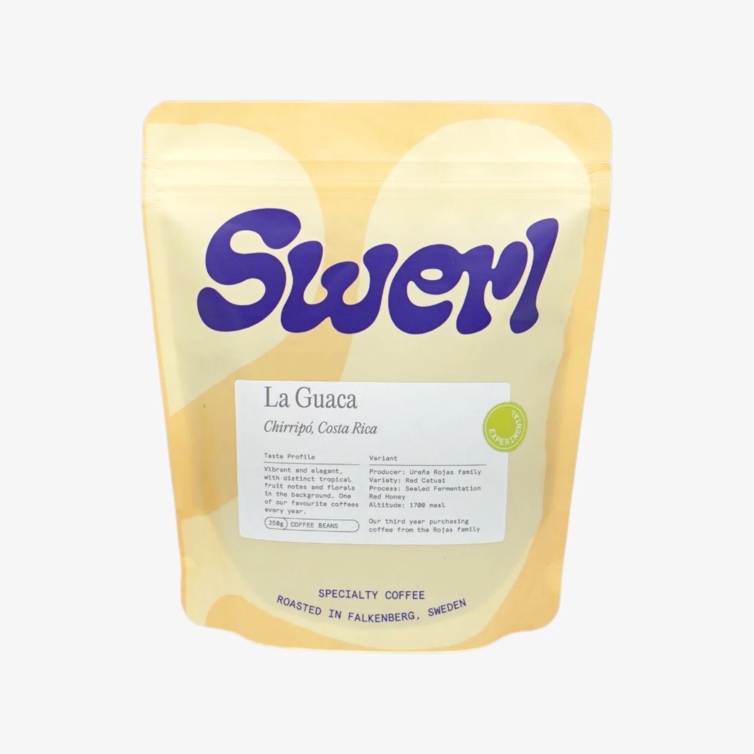 Swerl - La Guaca, Red Honey Sealed, Catuai | Costa Rica