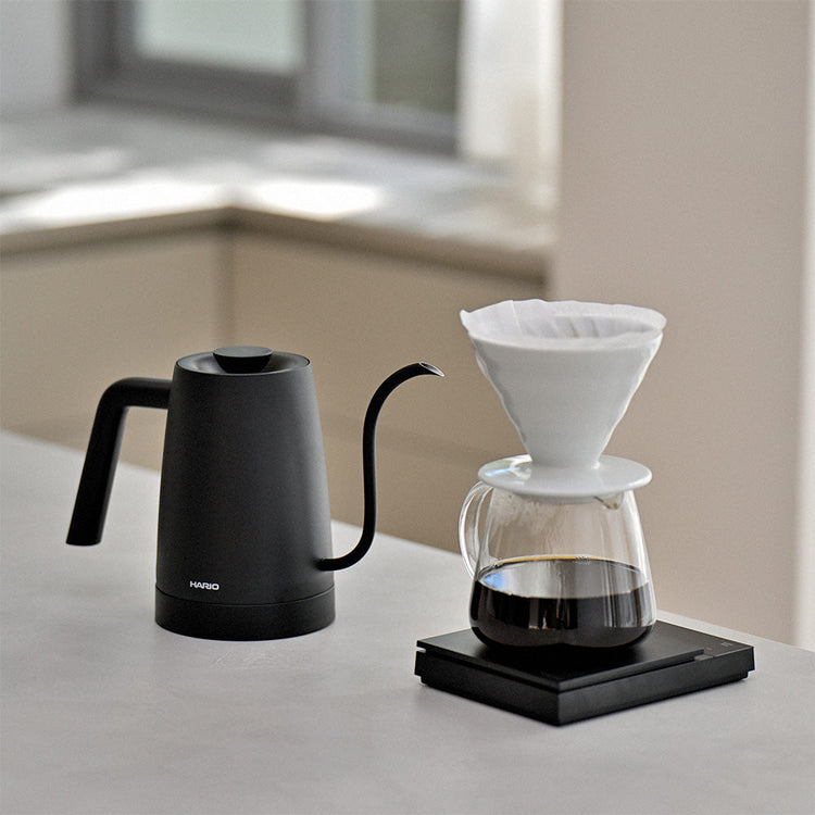 Hario Lyra Electric Coffee Drip Kettle (800ml) - Black - Sigma Coffee UK