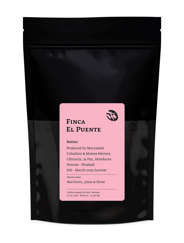 Tim Wendelboe - Finca El Puente Batian - Sigma Coffee UK