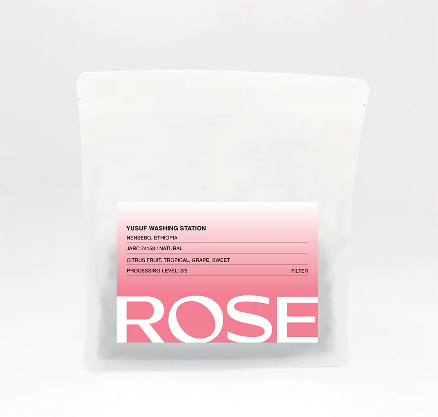 Rose Coffee Roasters - Ethiopia Yusuf Washing Station - Classic Natural JARC 74158 | Ethiopia