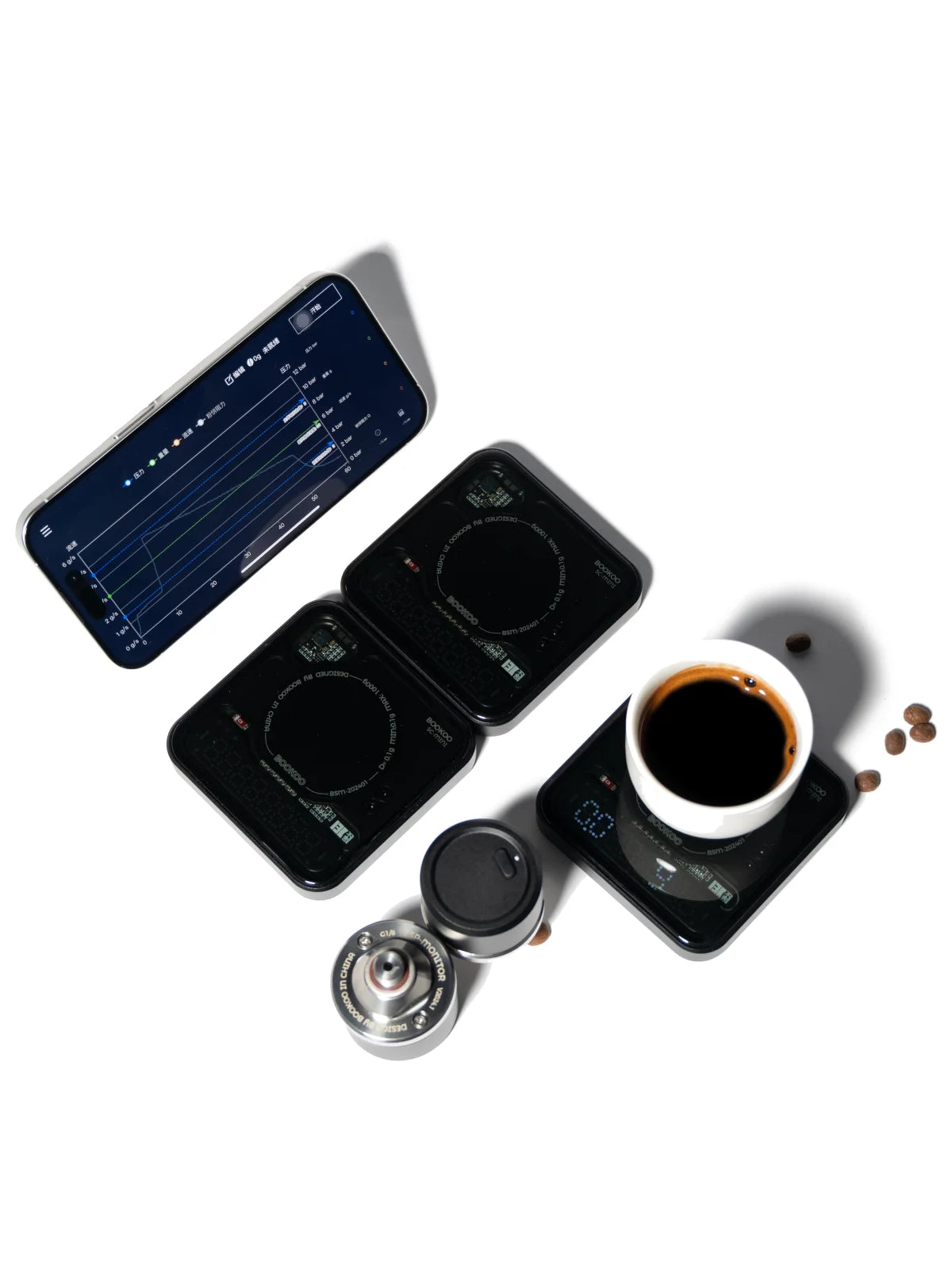BooKoo Themis Mini Smart Bluetooth Espresso Scales - Sigma Coffee UK