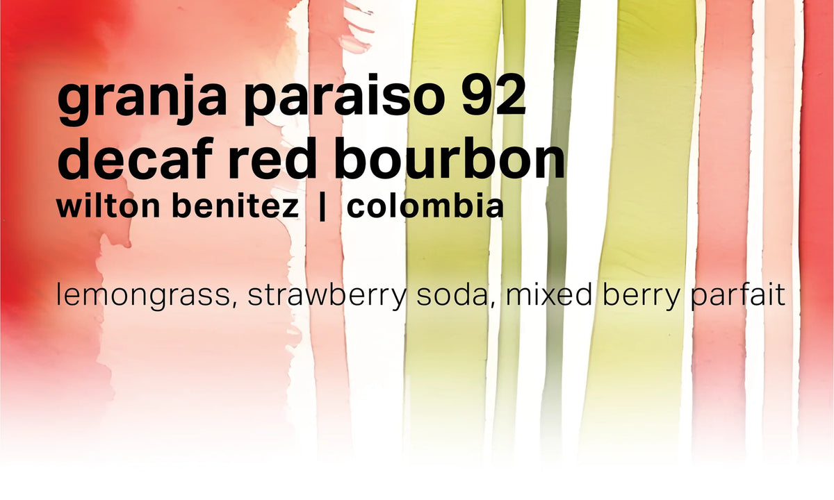 Moonwake - Granja Paraiso 92 Decaf - Colombia