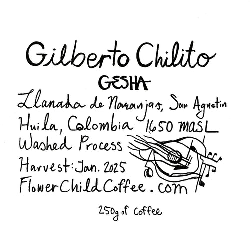 Flower Child - Gilberto Chilto - Gesha