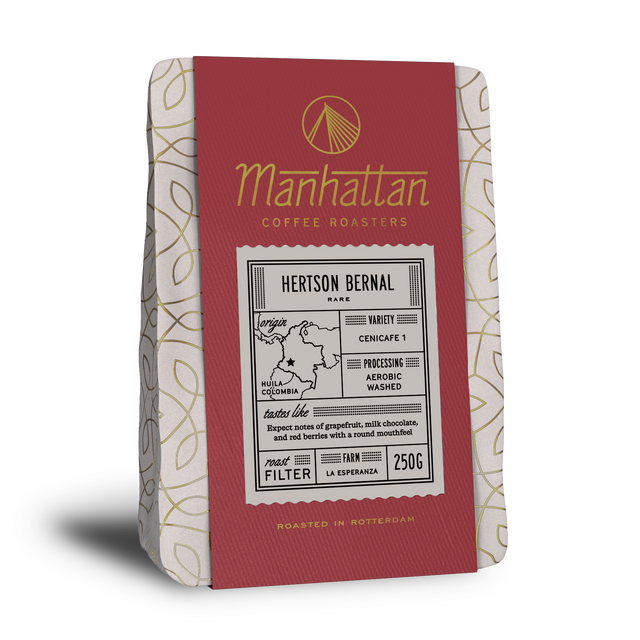 Manhattan Roasters - Colombia Hertson Bernal - Aerobic Washed Cenicafé 1 | Colombia - Sigma Coffee UK