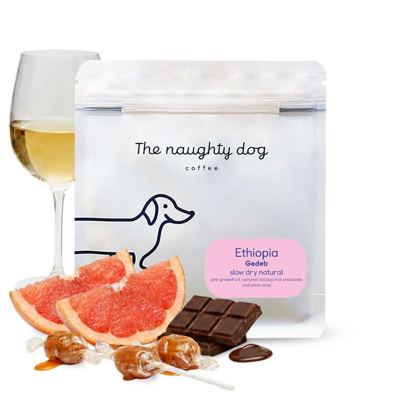 The Naughty Dog - Gedeb, Slow Dry Natural | Ethiopia - Sigma Coffee UK