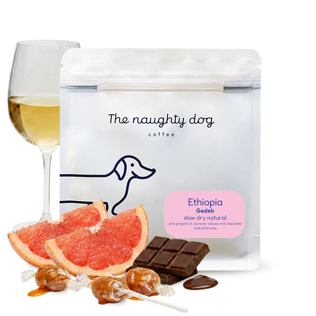 The Naughty Dog - Gedeb, Slow Dry Natural | Ethiopia - Sigma Coffee UK