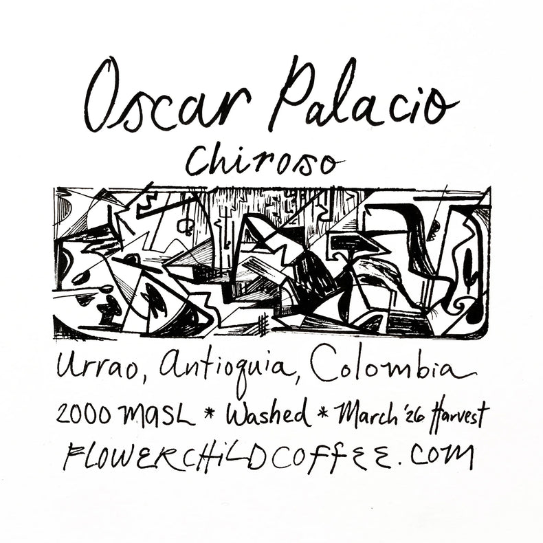 Flower Child Coffee - Oscar Palacio Washed Chiroso | Colombia