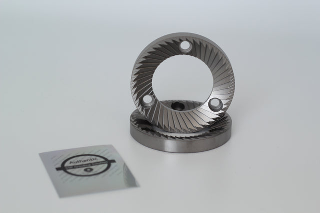 SSP Multipurpose V1 Silver Knight 64mm Flat Burrs Sigma Coffee UK