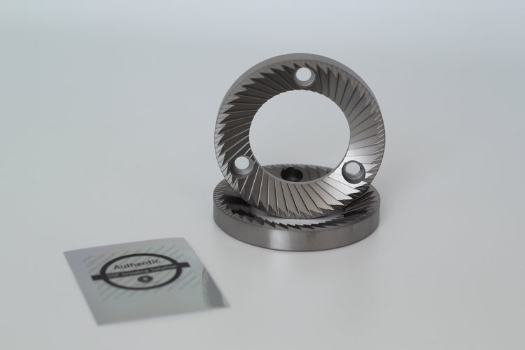 SSP Multipurpose V1 Silver Knight 64mm Flat Burrs Sigma Coffee UK