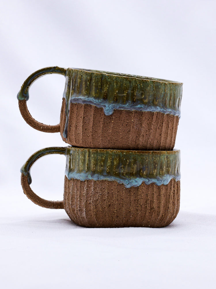 Bluverde Arte Handmade Ceramic Terra Stoneware Mug - Sigma Coffee UK