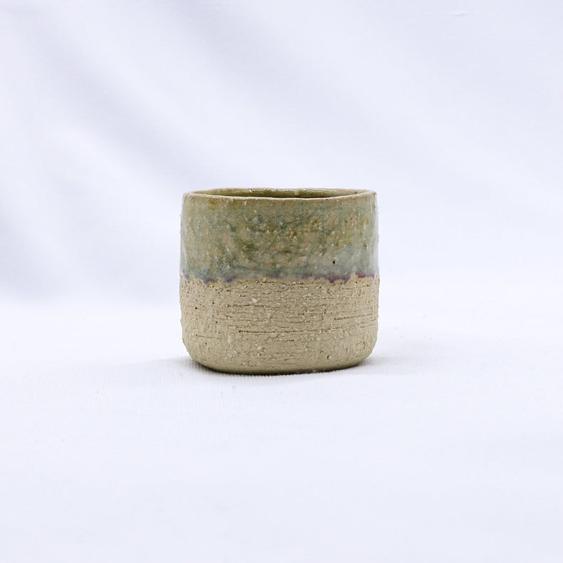 Beige Picollo Handmade Ceramic Milled Stoneware Espresso Mug - Sigma Coffee UK