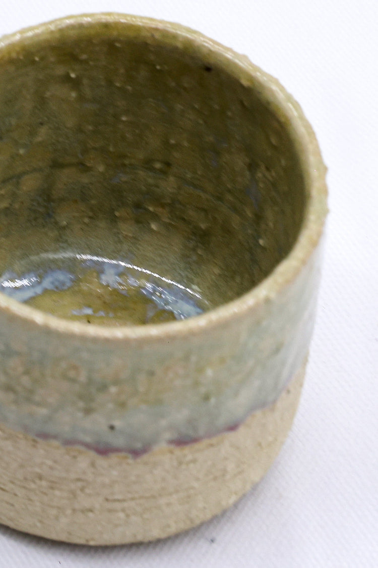 Beige Picollo Handmade Ceramic Milled Stoneware Espresso Mug - Sigma Coffee UK
