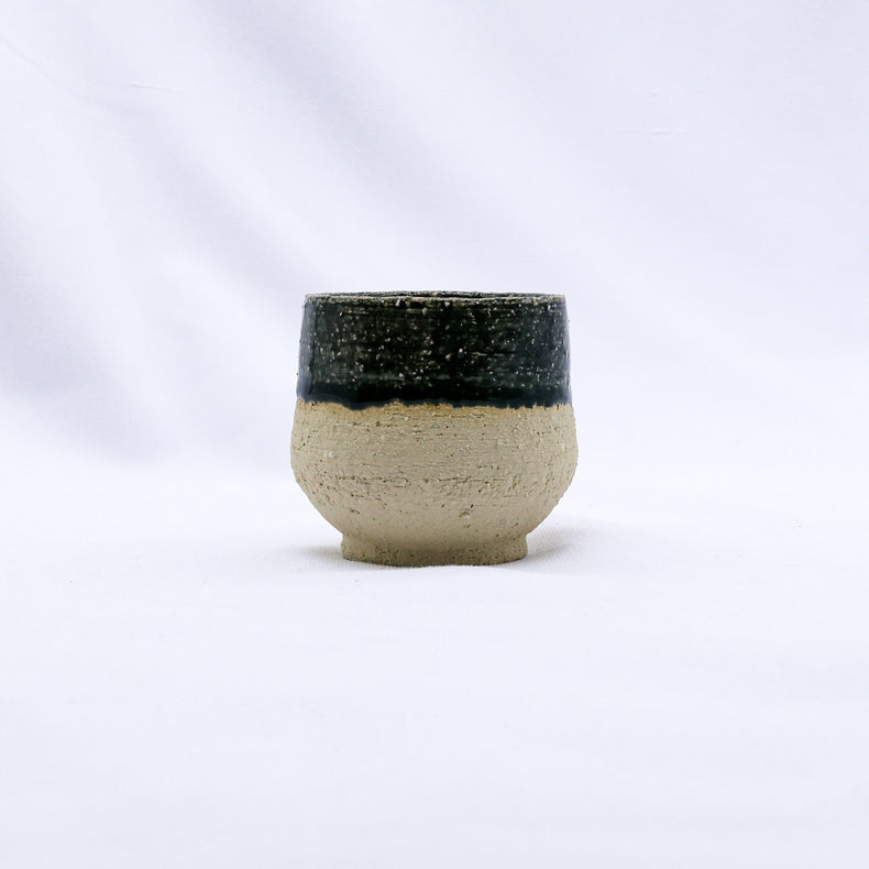 Bluvio Tazza Handmade Ceramic Milled Stoneware Cappucino Mug - Sigma Coffee UK