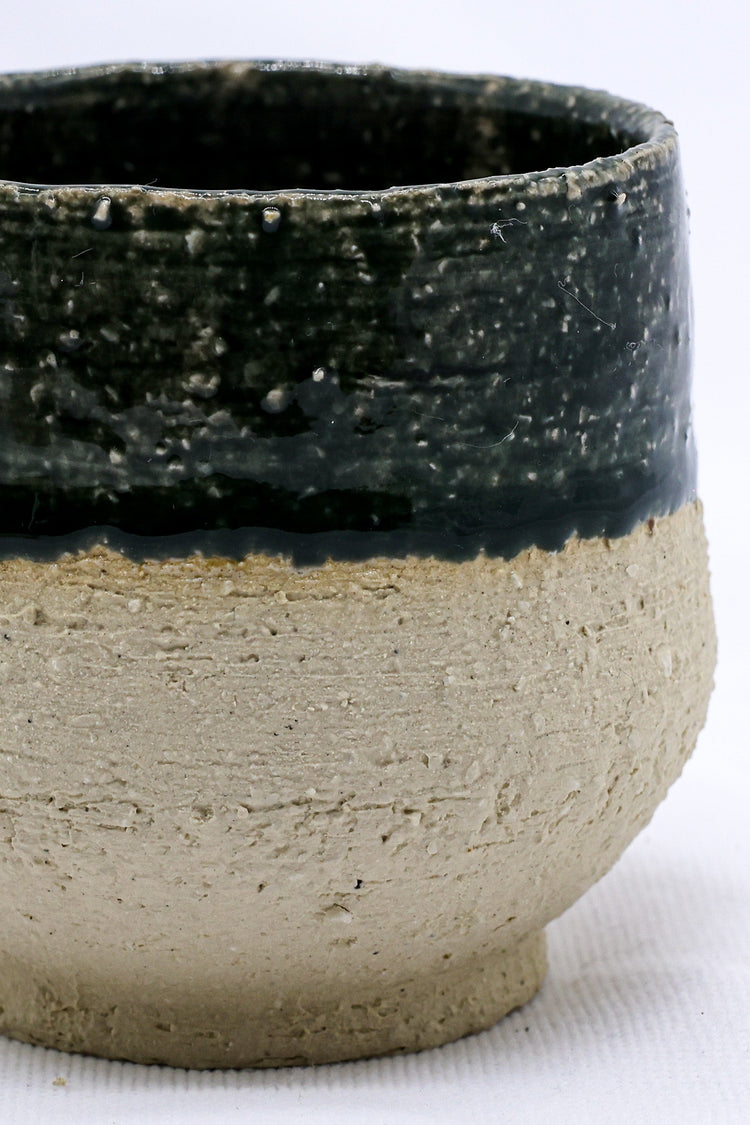 Bluvio Tazza Handmade Ceramic Milled Stoneware Cappucino Mug - Sigma Coffee UK