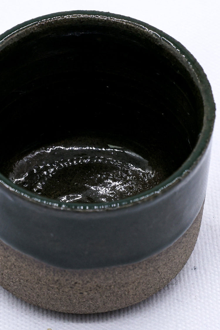 Green Picollo Smoked Grey Handmade Ceramic Stoneware Espresso Mug - Sigma Coffee UK