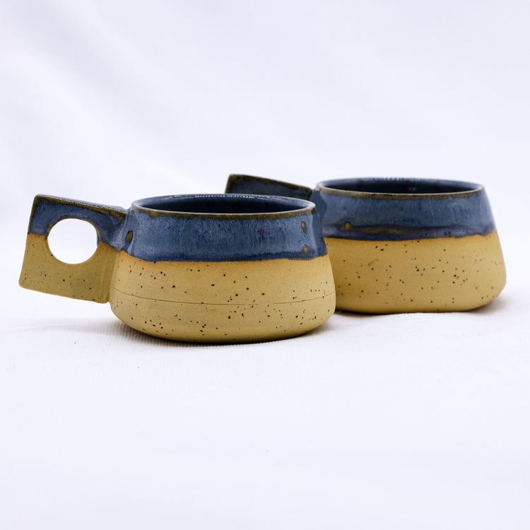 TerraBlu Formo Handmade Ceramic Stoneware Coffee Mug - Sigma Coffee UK