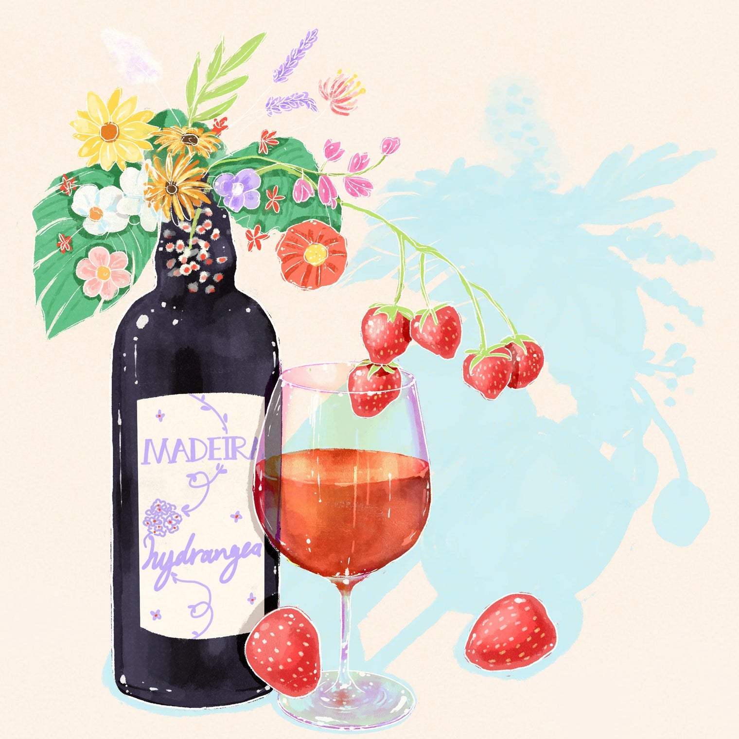 Hydrangea - Carbonic Maceration Java - Villa Betulia