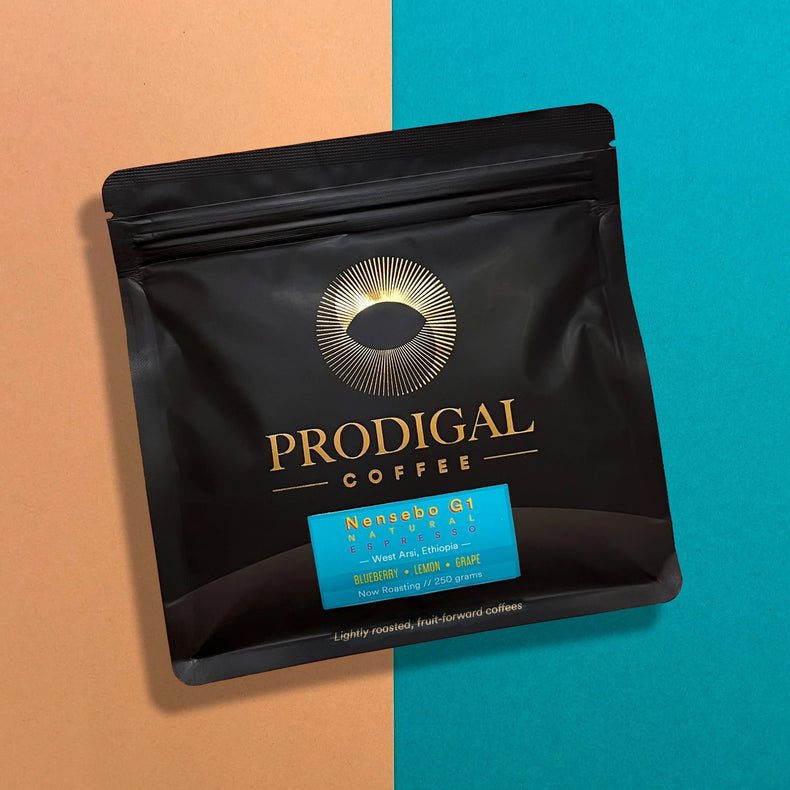 Prodigal Coffee - Nensebo G1, Natural - Espresso | Ethiopia