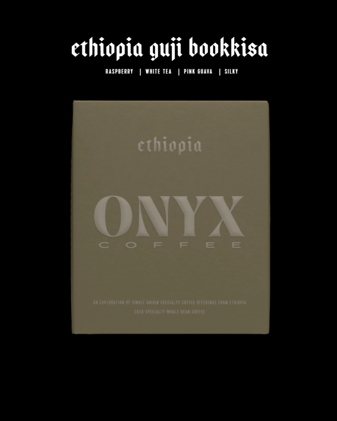 Onyx - Ethiopia - Guji Bookkisa - Sigma Coffee UK
