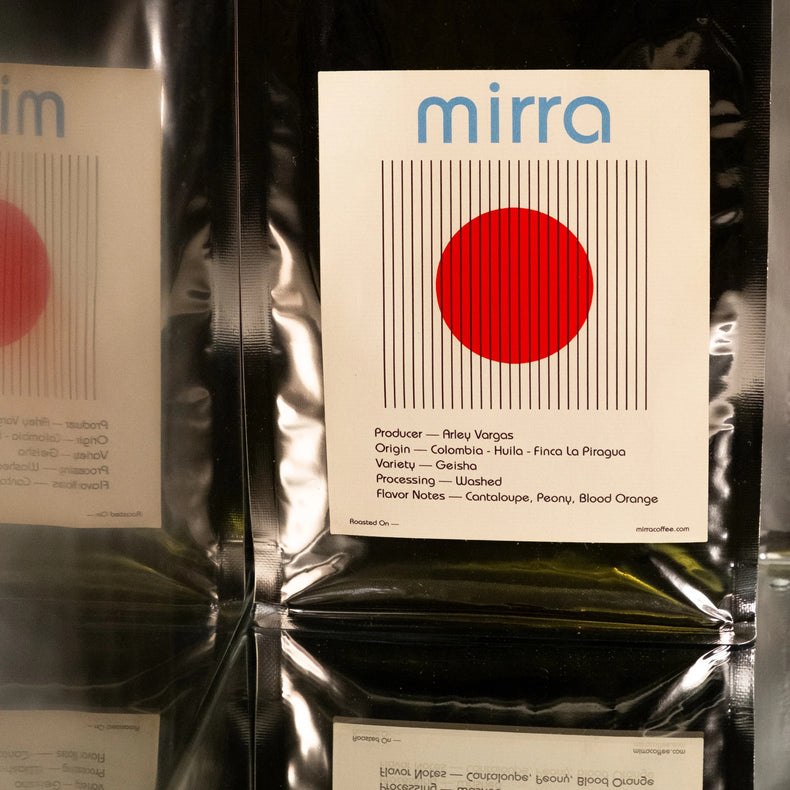 Mirra Coffee - Arley Vargas Washed Geisha | Colombia