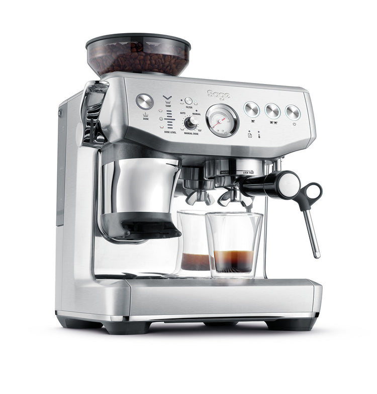 Sage Barista Express Impress Espresso Machine (Stainless Steel) - Sigma Coffee UK