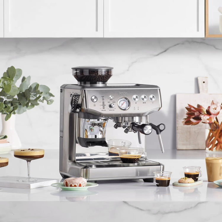 Sage Barista Express Impress Espresso Machine (Stainless Steel) - Sigma Coffee UK