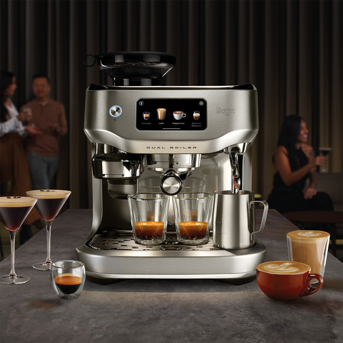 Sage The Oracle Dual Boiler Espresso Machine (Stainless Steel)