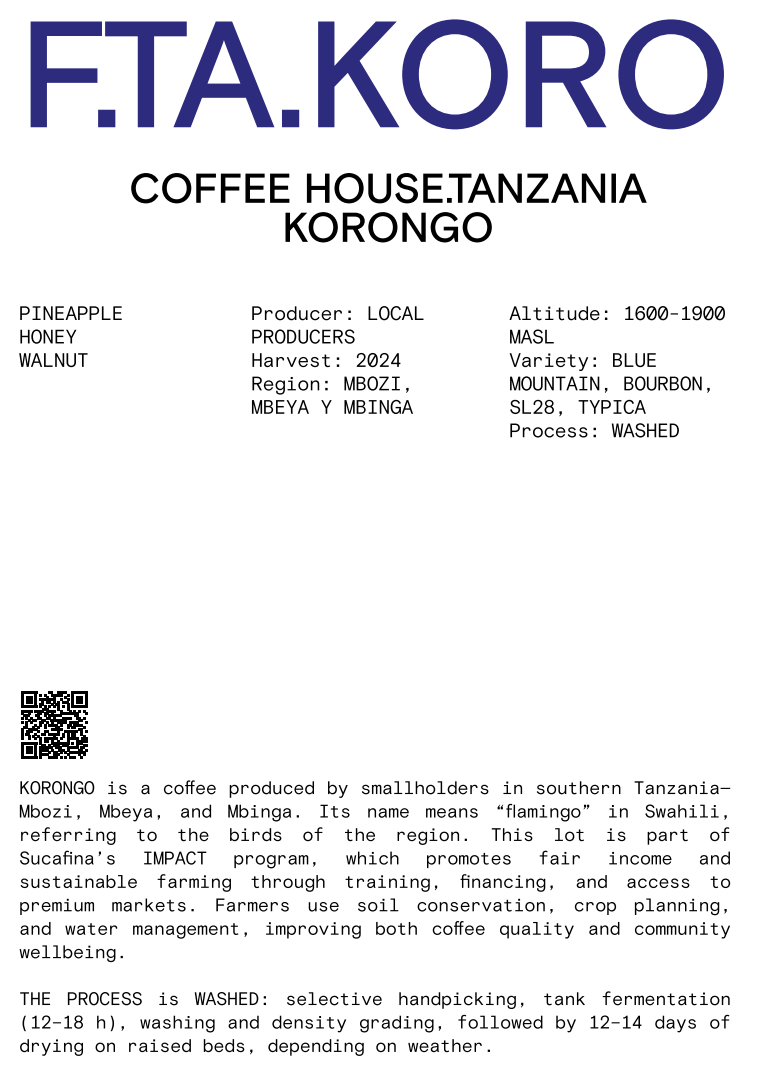 Nomad - Filter - Korongo, Washed Tanzania