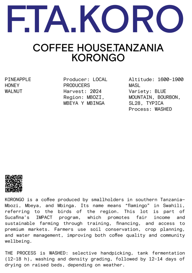 Nomad - Filter - Korongo, Washed Tanzania