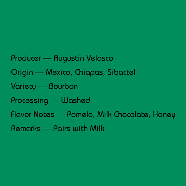 Mirra - Augustin Velasco, Washed Bourbon | Mexico